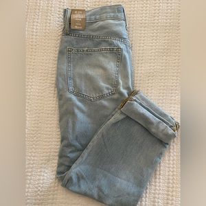 Brand new with tags Madewell perfect vintage jeans in light wash size 26p